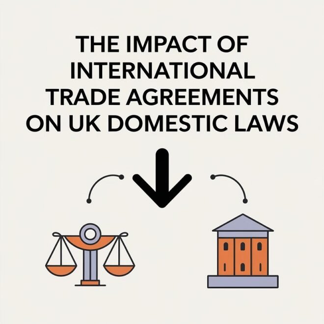 The Impact of International Trade Agreements on UK Domestic Laws