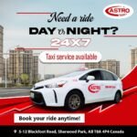 Reliable Taxi Sherwood Park – Astro Taxi You Can Trust