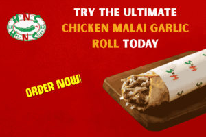 Try the Ultimate Chicken Malai Garlic Roll Today