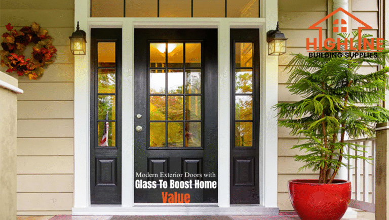 Modern Exterior Doors with Glass to Boost Home Value