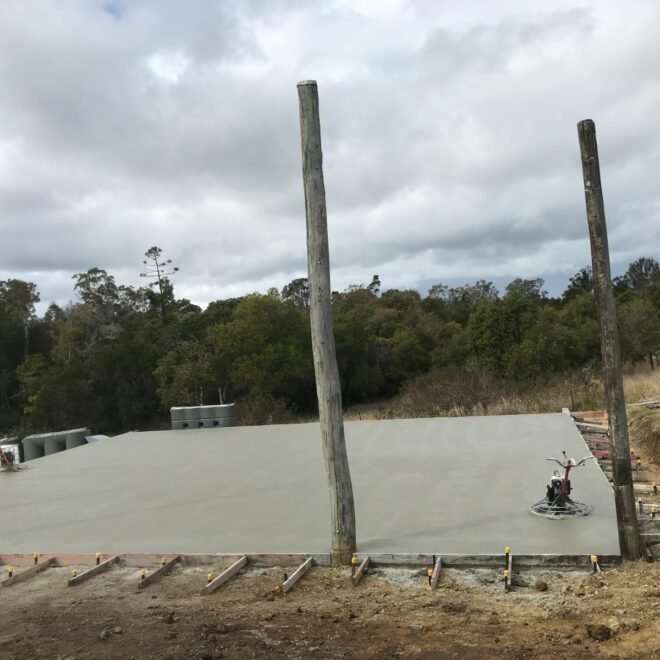 Concreters in Booval
