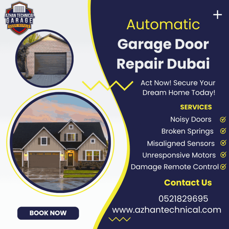 Automatic Garage Door Repair Dubai: 2025 Local Repair Services