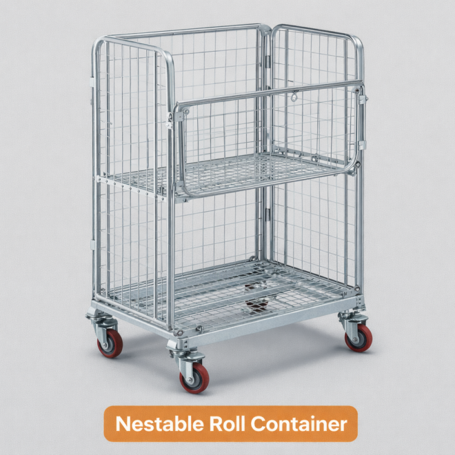 Nestable Roll Container Manufacturer: The Complete Guide to Choosing the Right Supplier