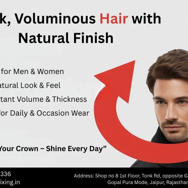 Hair Replacement in Jaipur – Expert Care for Natural-Looking Hair With Empire Hair Fixing Studio