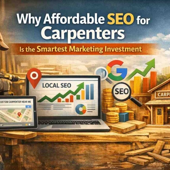 Why Affordable SEO for Carpenters Is the Smartest Marketing Investment
