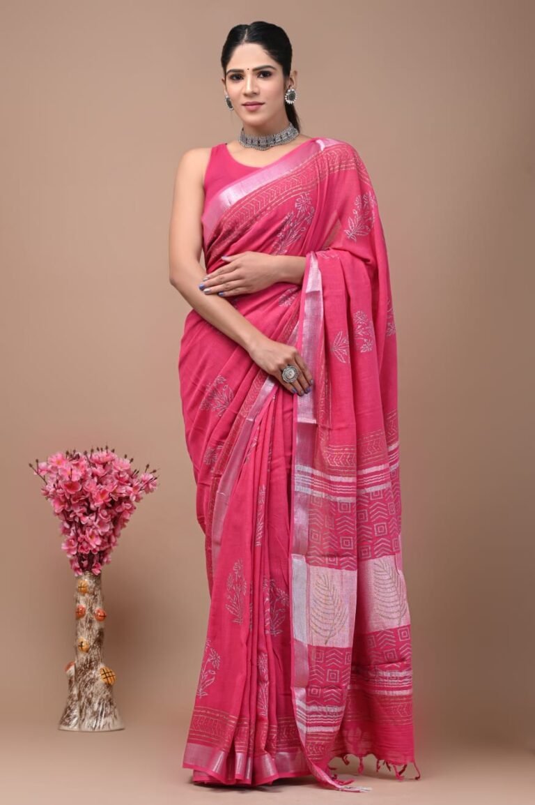 Rich texture and traditional South elegance are knitted into each Chennai silk saree.