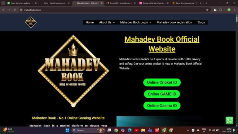 Mahadev Book – A Modern Digital Platform Built for Speed and Simplicity