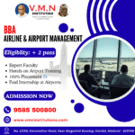 BBA Airline & Airport Management in Madurai – A Smart Career Choice