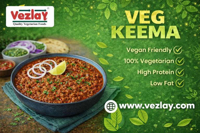 Veg Keema by Vezlay Foods: A Flavorful Plant-Based Revolution
