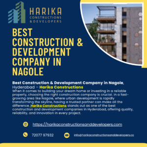 Best Construction & Development Company in Nagole, Hyderabad