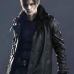Resident Evil 9 Leon Kennedy Black Leather Jacket – A Legendary Gaming Fashion Icon