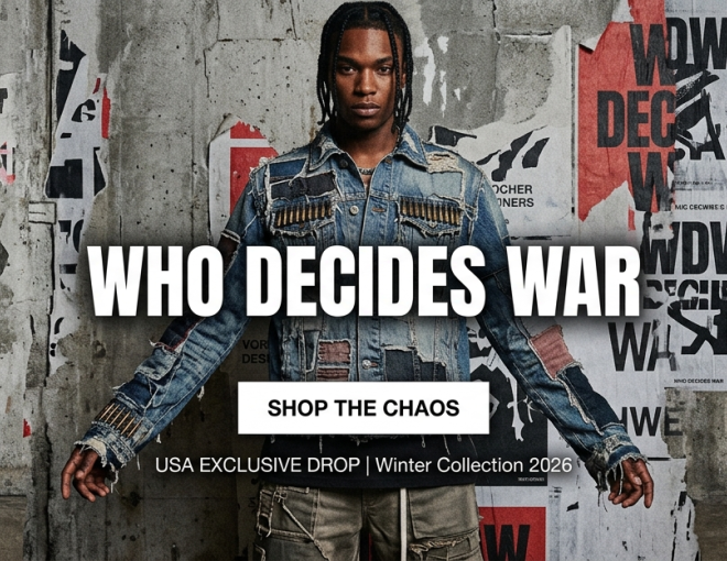 Who Decides War Clothing for Modern Streetwear Style
