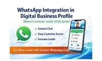 WhatsApp Integration in Digital Business Profile Boost Leads 2026 Guide