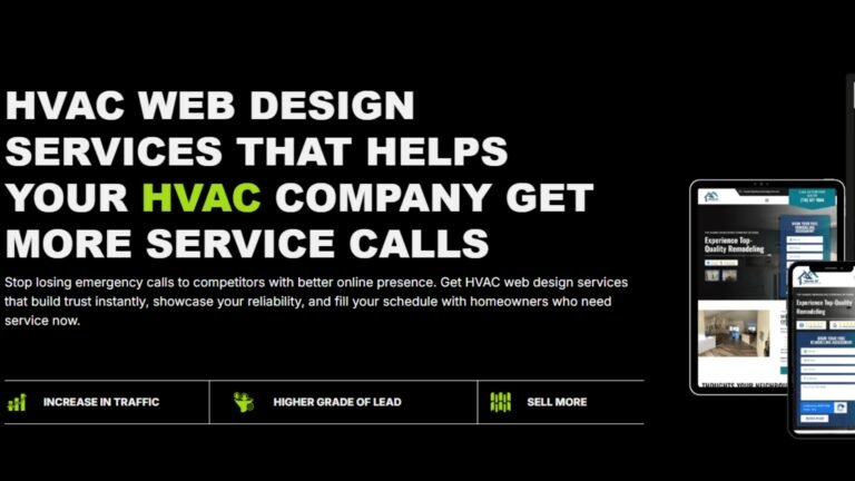 HVAC Website Design Services | Trust & Certification Focused