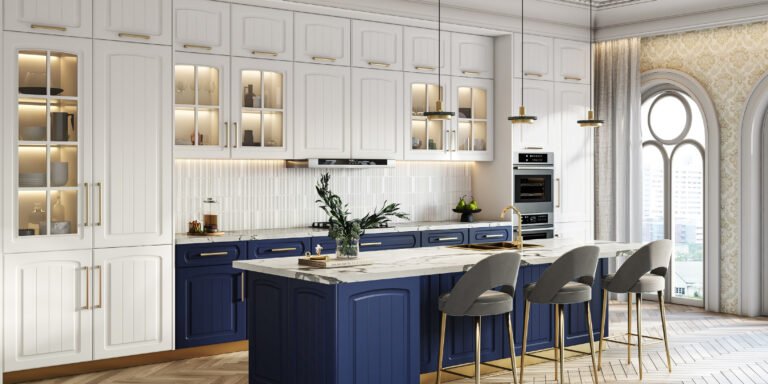 PU Finish Kitchen Cabinets for Elegant, Durable and Modern Cooking Spaces