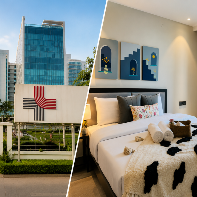 Top Serviced Apartments in Gurgaon for Medical Tourists & Corporate Travelers