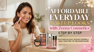 Affordable Everyday Makeup Looks With Zeena Cosmetics Step by Step