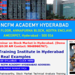 Best stock market training institute in hyderabad for beginners