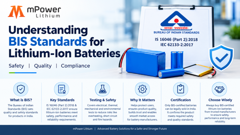 Choosing the Right BIS Approved Lithium-Ion Battery for Drone Applications on mPower Lithium