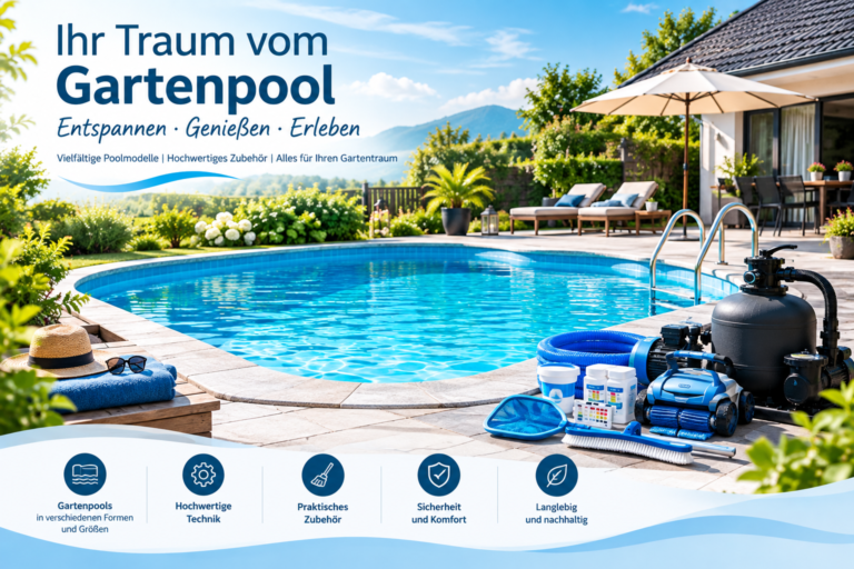 Den passenden Gartenpool finden – Planung, Auswahl und Badespaß im eigenen Garten