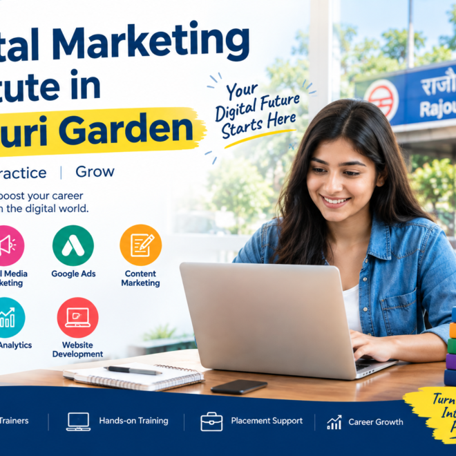 Digital Marketing Institute in Rajouri Garden: Courses, Skills and Career Opportunities