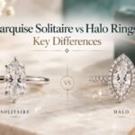 Marquise Solitaire vs Halo Rings: Key Differences