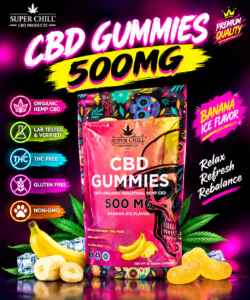 SuperChill CBD Gummies 500MG – Convenient CBD Gummies for Your Routine