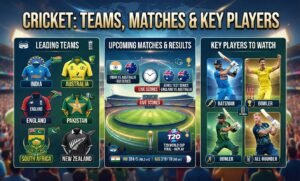 Cricket: Teams, Matches & Key Players