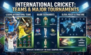 World Sports: International Cricket: Teams & Major Tournaments