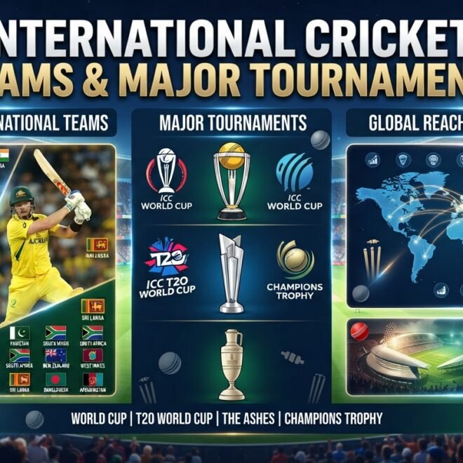 World Sports: International Cricket: Teams & Major Tournaments