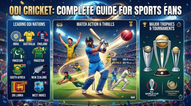 ODI Cricket: Complete Guide for Sports Fans