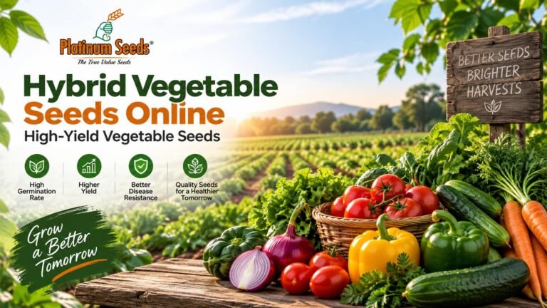 Hybrid Vegetable Seeds Online – Buy High-Quality F1 Seeds