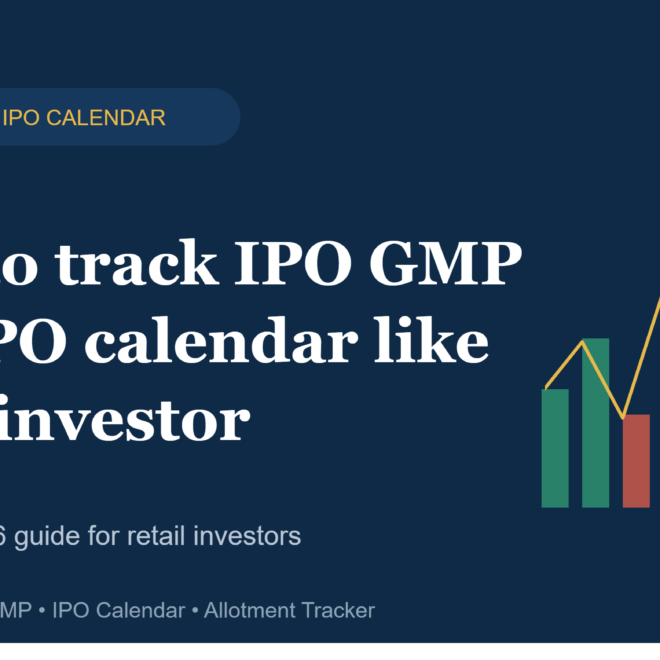 How to Track IPO GMP and IPO Calendar Like a Pro Investor (2026 Guide)