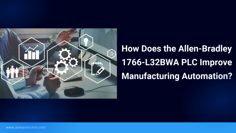 How Does the Allen-Bradley 1766-L32BWA PLC Improve Manufacturing Automation?
