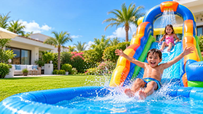 How to Keep Kids Safe on Inflatable Water Slides
