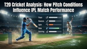 T20 Cricket Analysis: How Pitch Conditions Influence IPL Match Performance