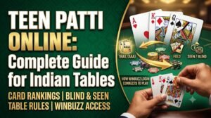 How to Play Teen Patti Online: Complete Guide to Tables, Cards and Bets