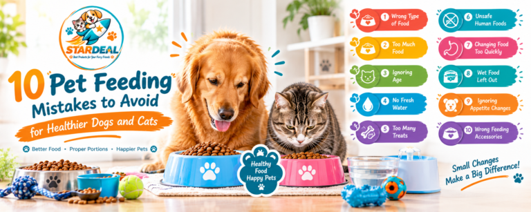10 Pet Feeding Mistakes to Avoid