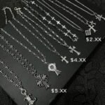 Modern USA Luxury Accessories Influenced by the chrome hearts necklace