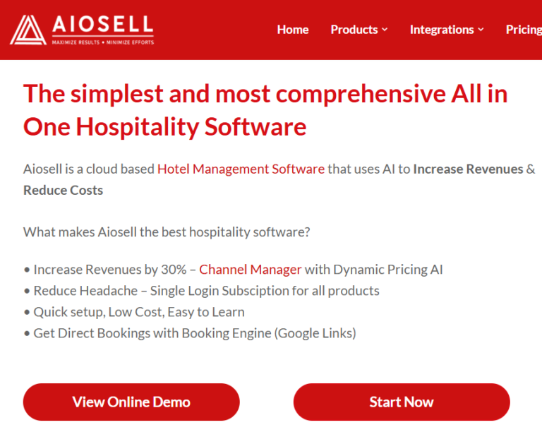 Vacation Rental Software: Simplify Property Management with Aiosell