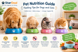 Pet Nutrition Guide: Feeding Tips for Dogs and Cats
