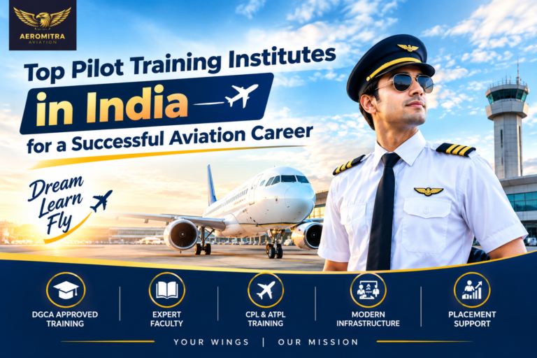 Best Pilot Training Institutes in India for Aspiring Commercial Pilots