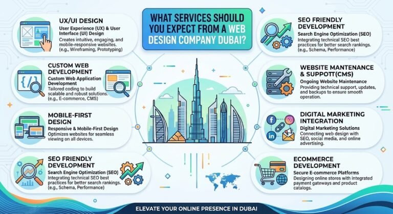 What Services Should You Expect from a Web Design Company Dubai?