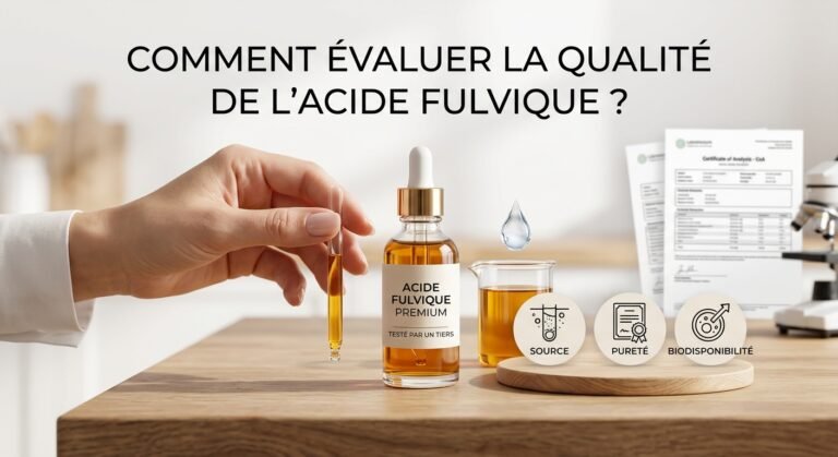 Acide fulvique : comment évaluer la qualité d’un complément alimentaire ?