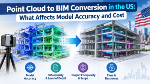 Point Cloud to BIM Conversion in the US: What Affects Model Accuracy and Cost