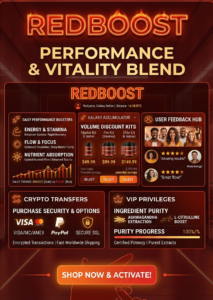Red Boost Blueprint: Vascular Movement, Daily Stamina & Savings