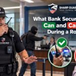 What Bank Security Guards Can and Can’t Do During a Robbery