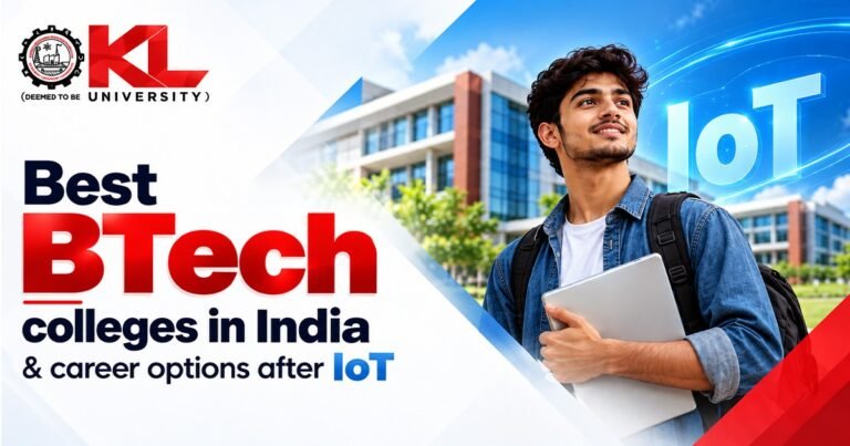 Best BTech colleges in India & career options after IoT