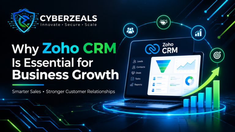 Why Zoho CRM Is Essential for Business Growth